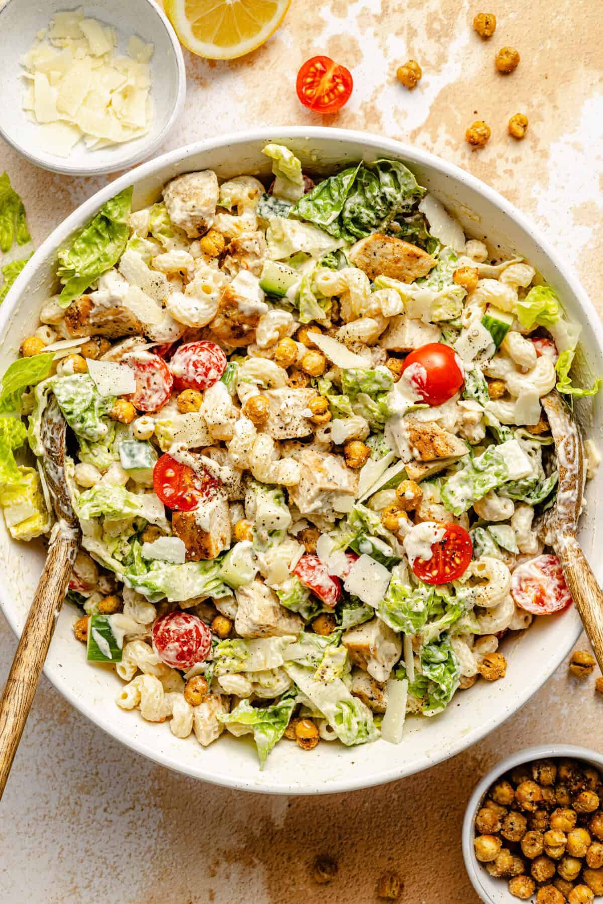 Chicken Caesar Pasta Salad image